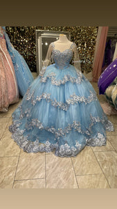 BABY BLU DRESS
