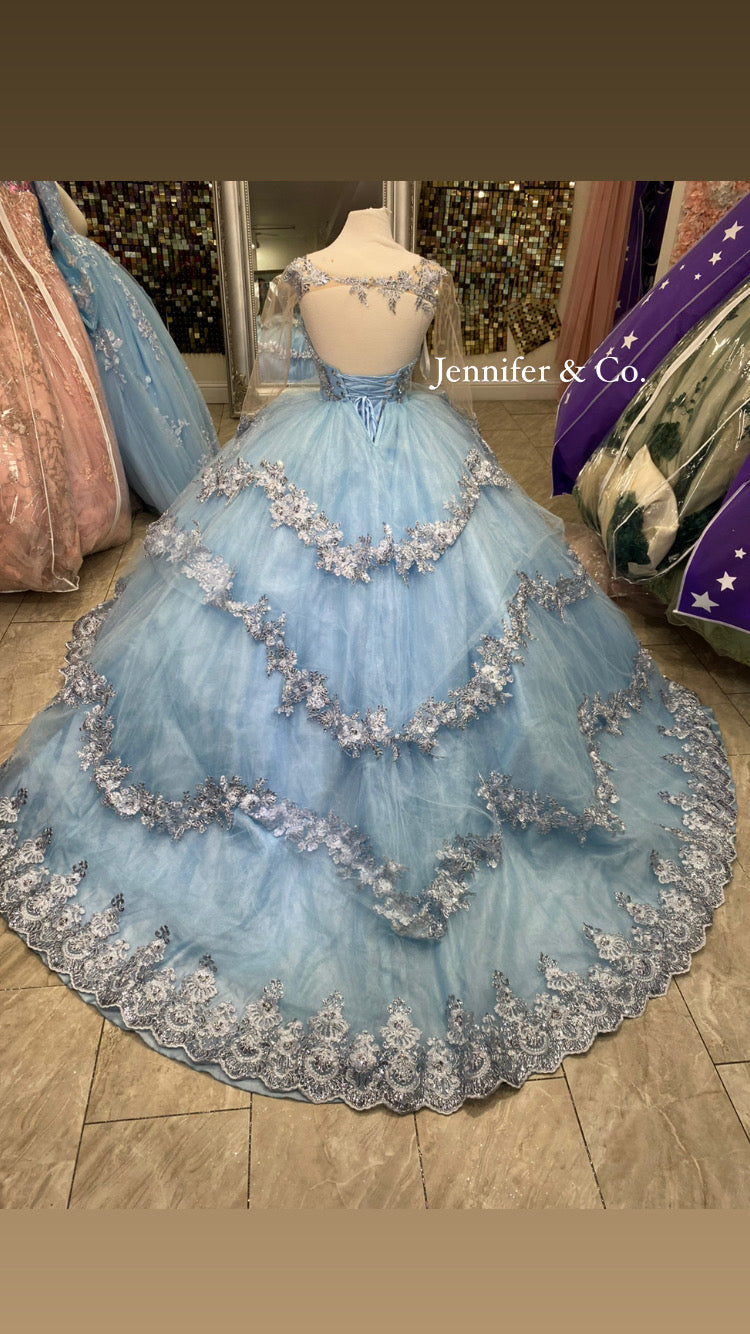 BABY BLU DRESS