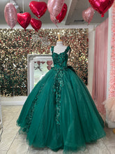Load image into Gallery viewer, Enchanted Green Dress