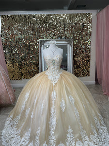 Champagne Fairy Tail Dream Dress
