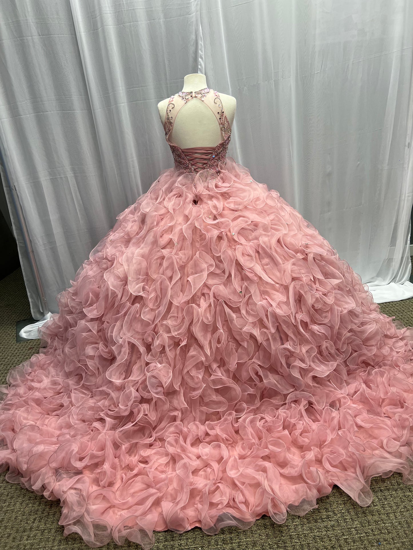 Pink Rose Dress