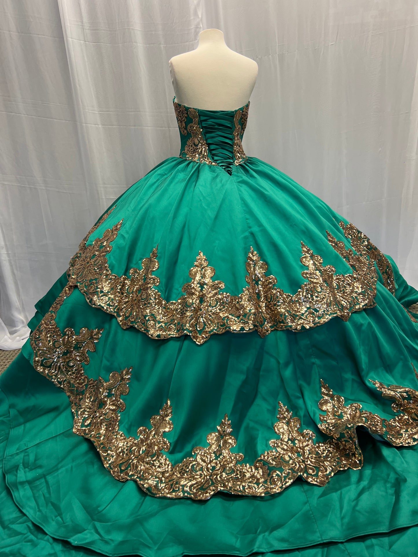 Mary's Emerald Dress #MQ3030